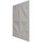 Ekena Millwork 19 5/8in. W x 19 5/8in. H Crystal EnduraWall Decorative 3D Wall Panel Covers 2.67 Sq. Ft. WP20X20CRFSM - alternate 3